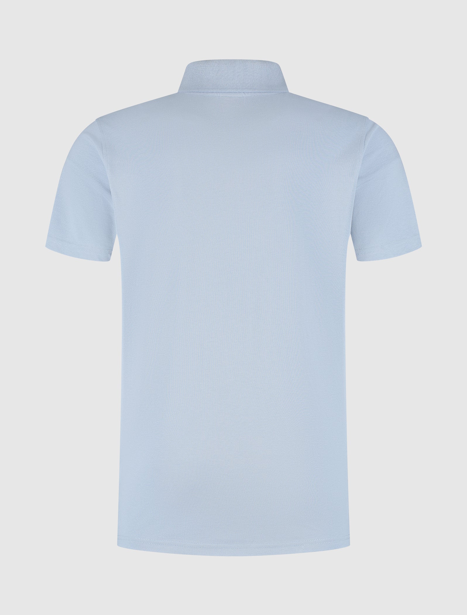 Piqué Logo Polo | Blue Grey