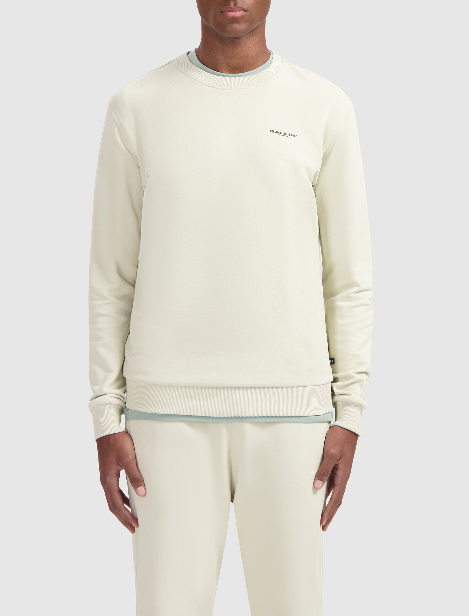 Dual-tone Palm Sweater | Sand