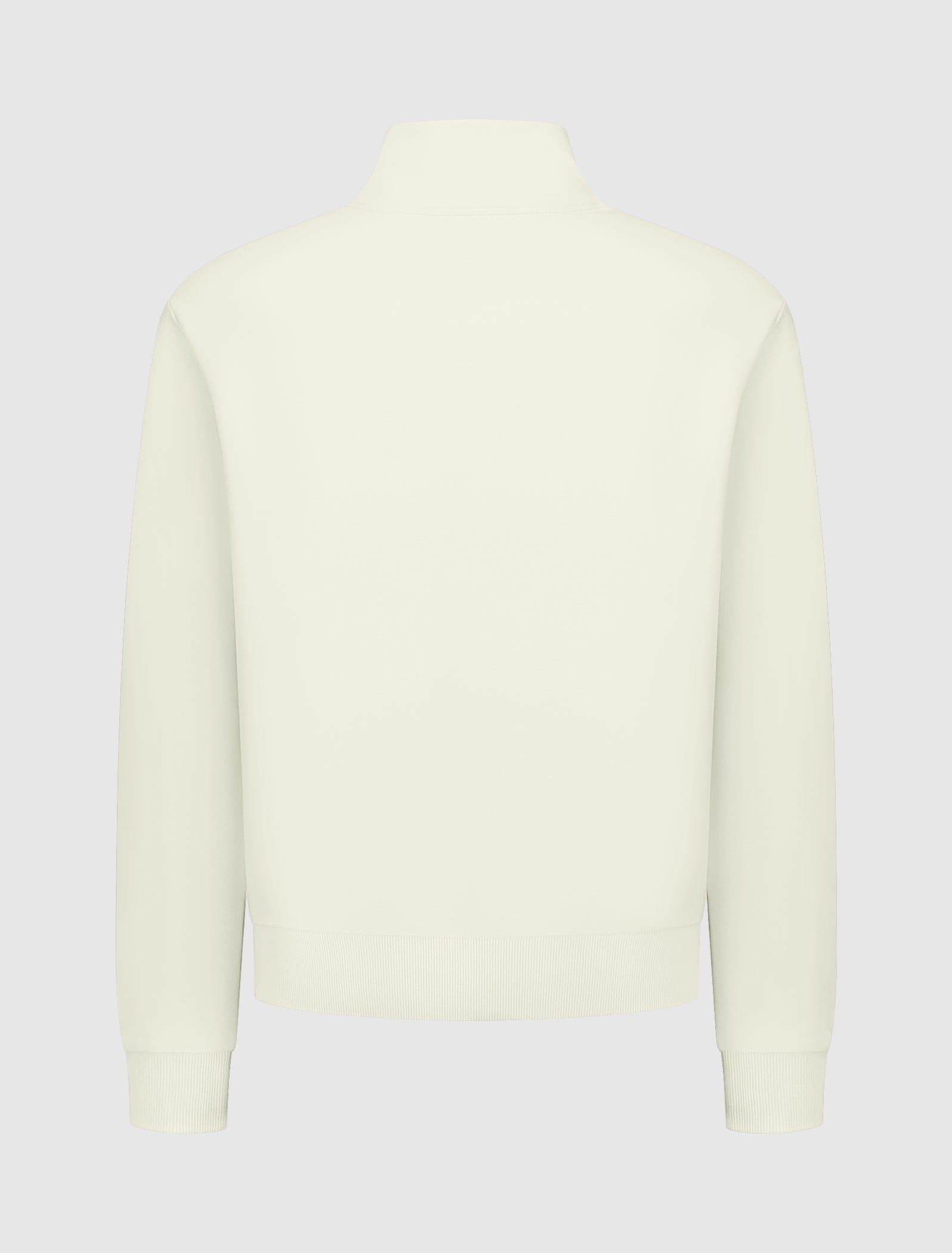 Box Logo Half-zip Sweater | Sand