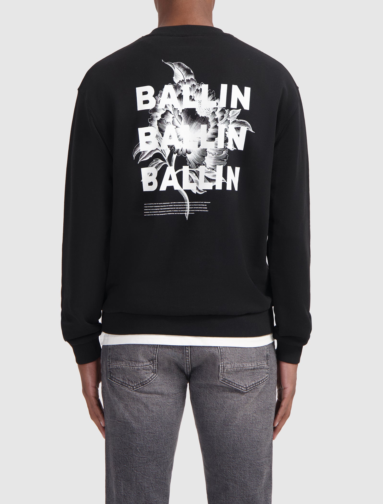 Botanic Identity Sweater | Black