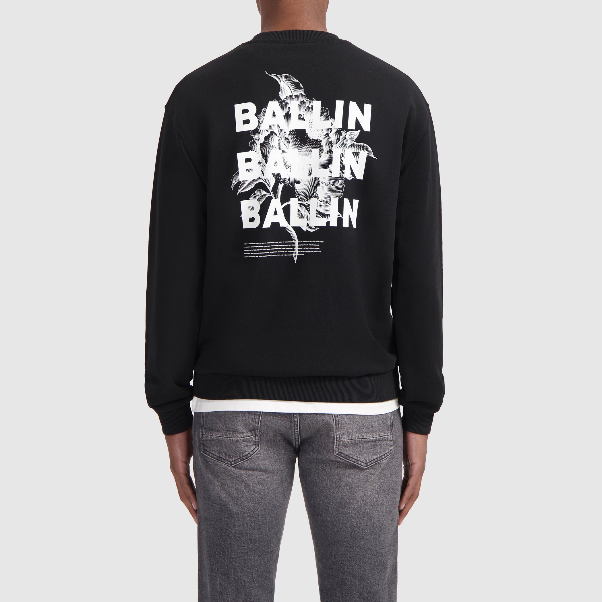 Botanic Identity Sweater | Black