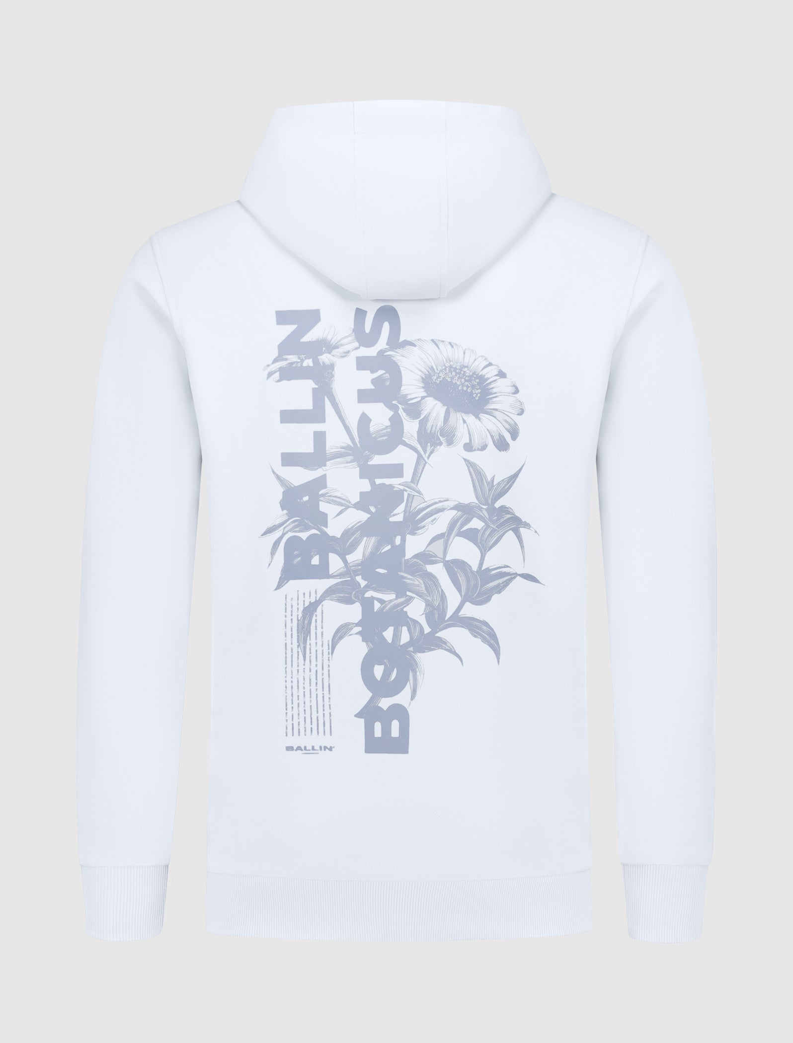 Botanic Bloom Hoodie | Light Blue