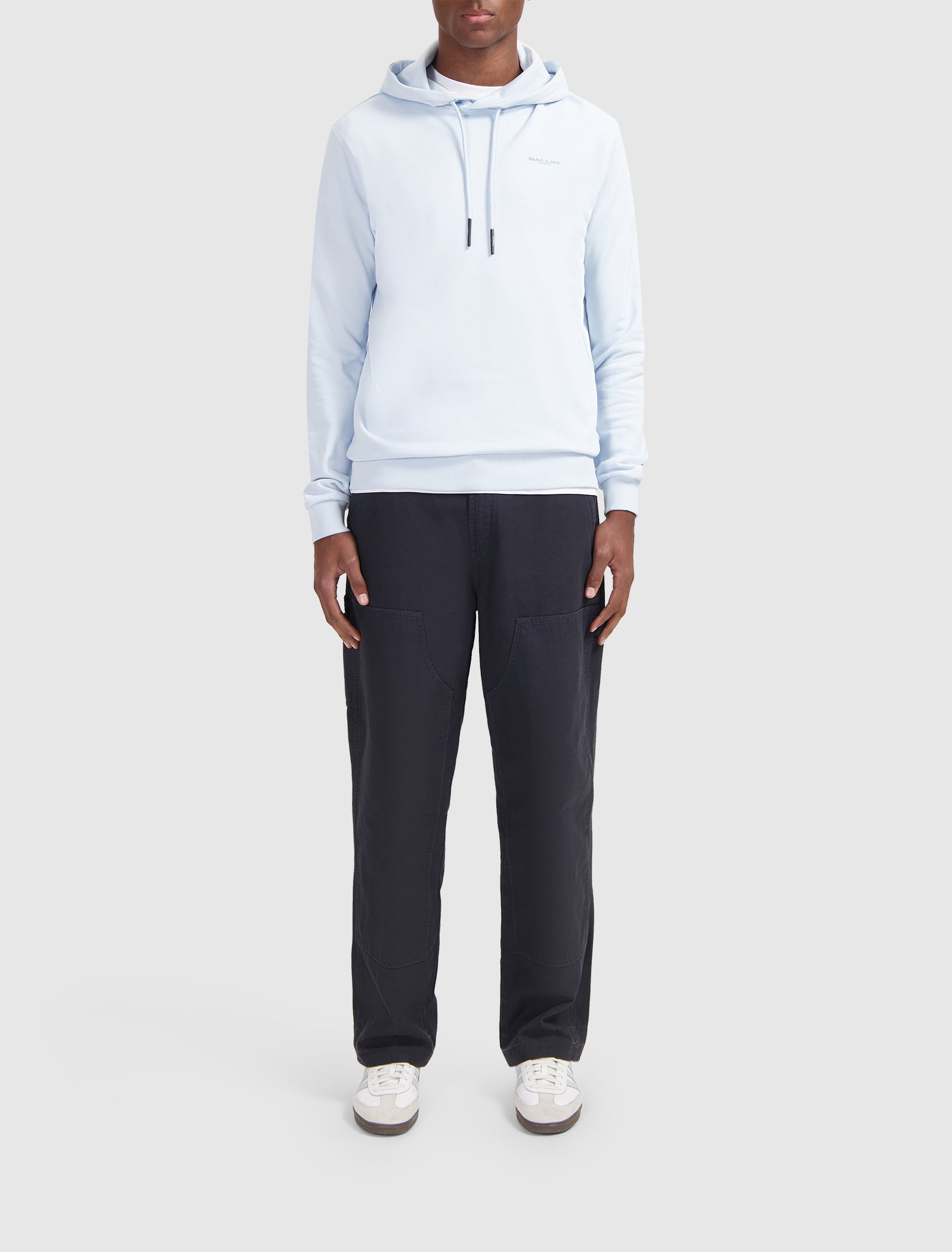 Botanic Bloom Hoodie | Light Blue