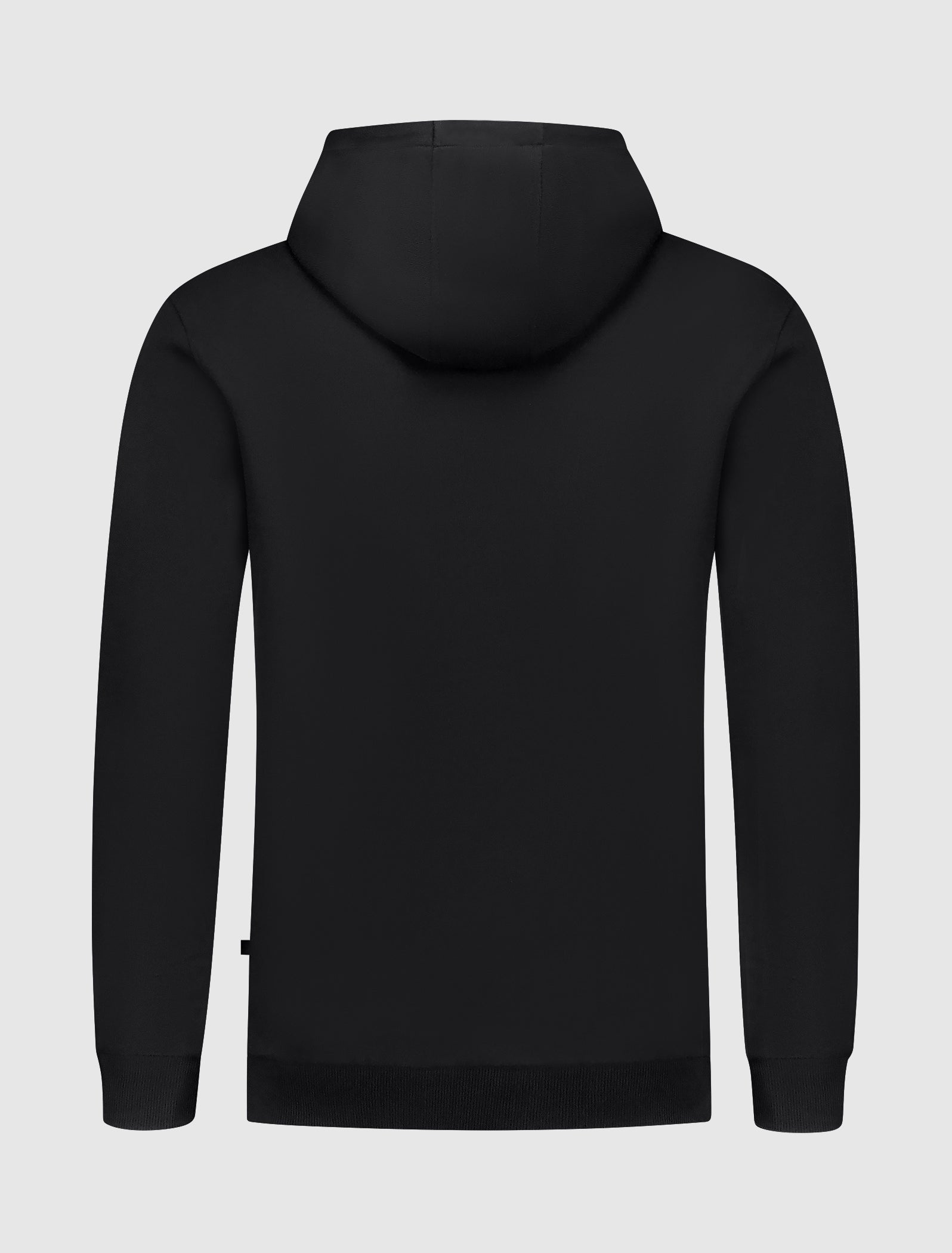 Scratch Logo Hoodie | Black