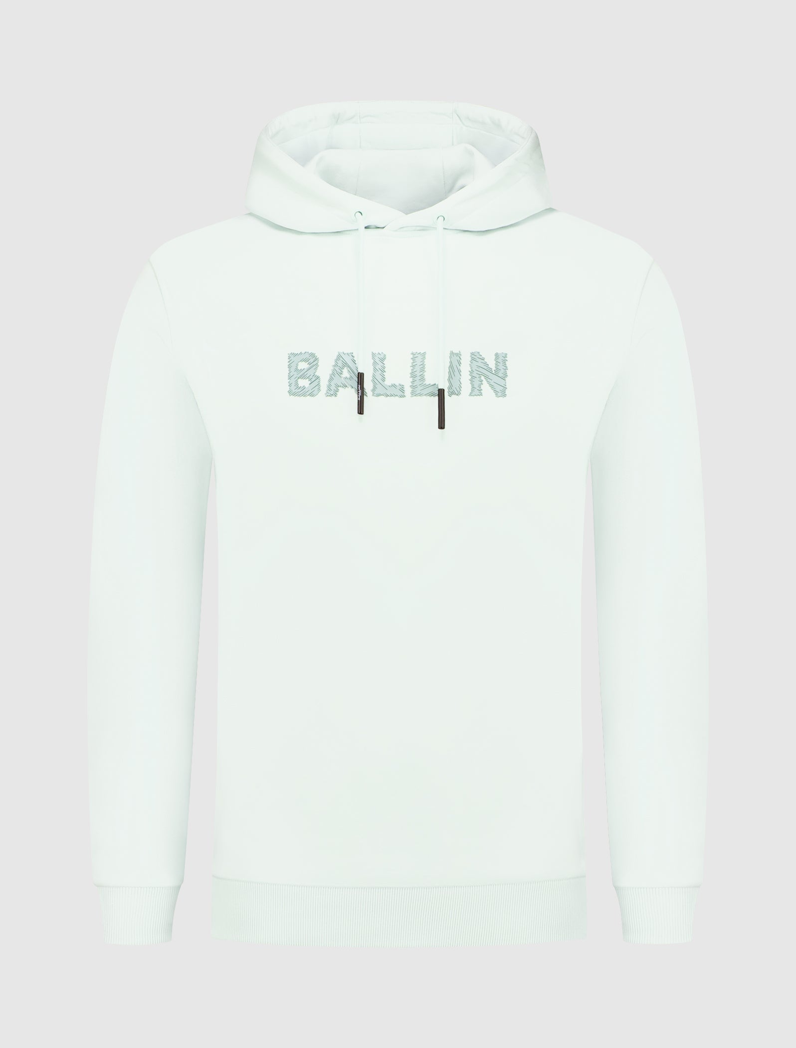 Scratch Logo Hoodie | Light Green