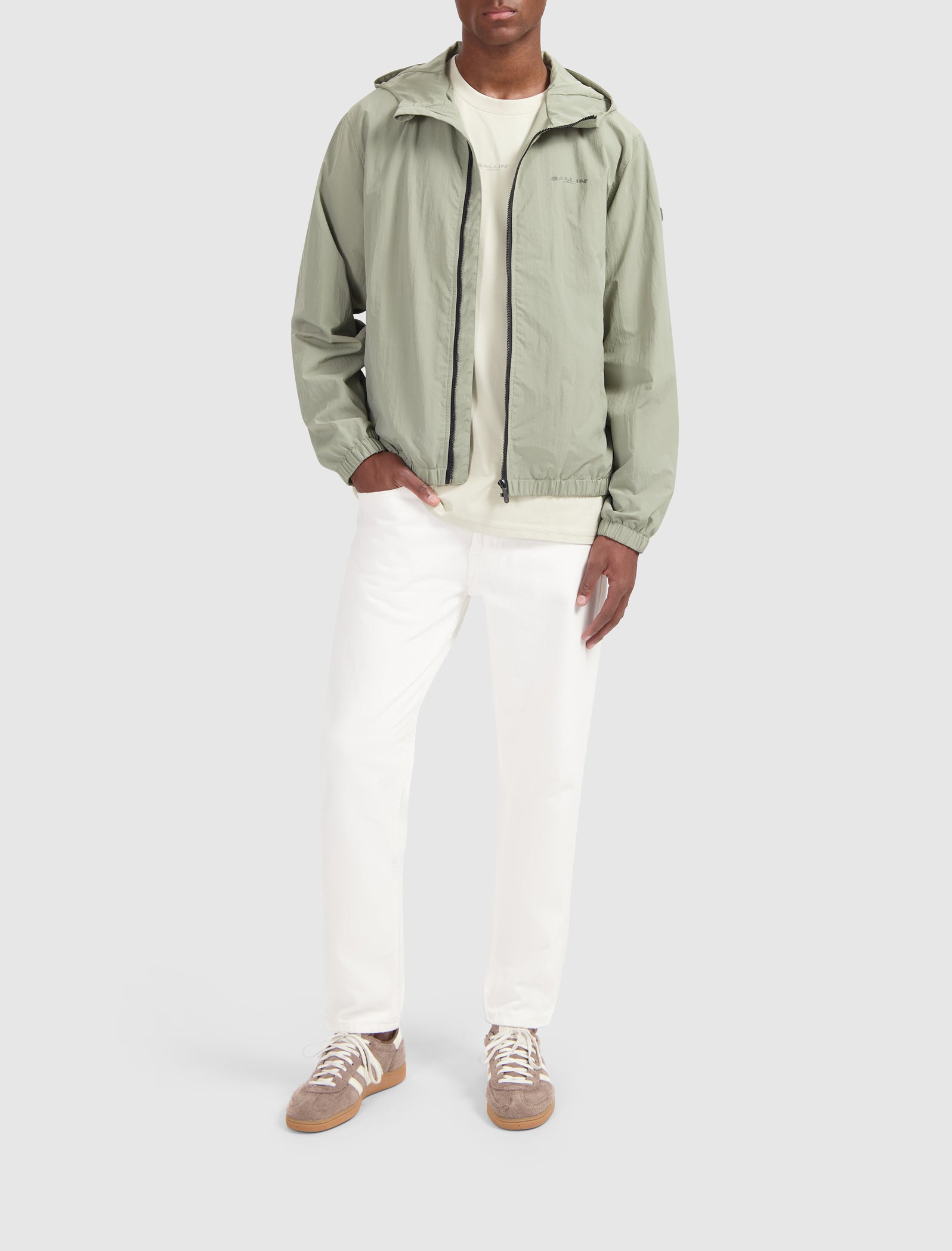 Windstopper Logo Jacket | Light Army