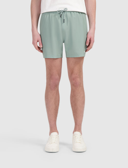 Logo Swim Shorts | Green