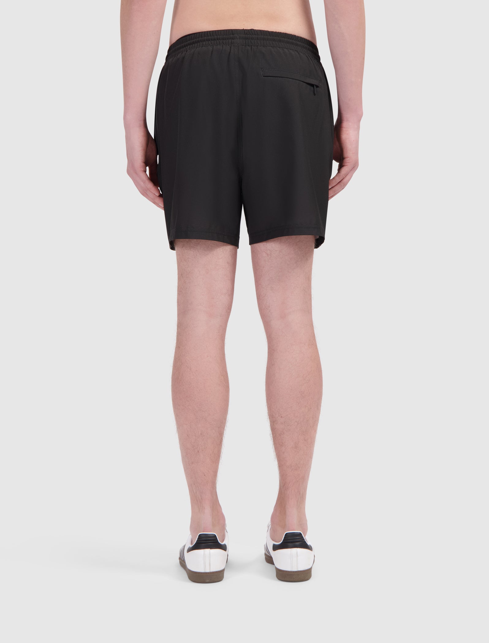Grunge Logo Swim Shorts | Black