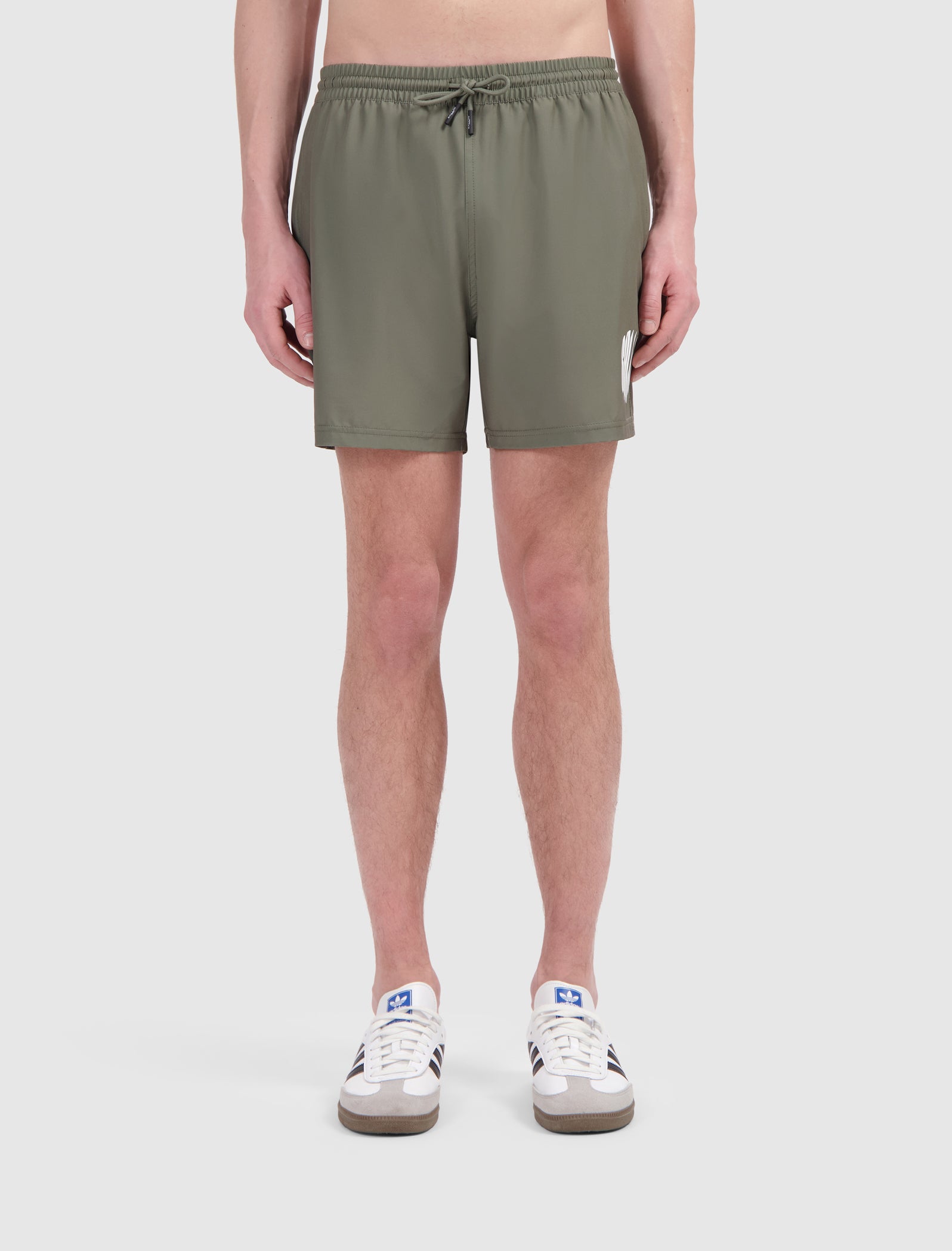 Grunge Logo Swim Shorts | Dark Army