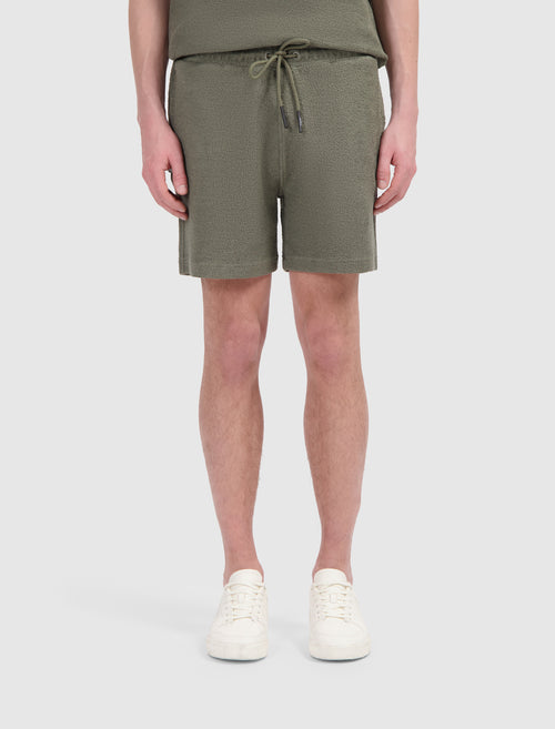 Bouclé Shorts | Dark Army