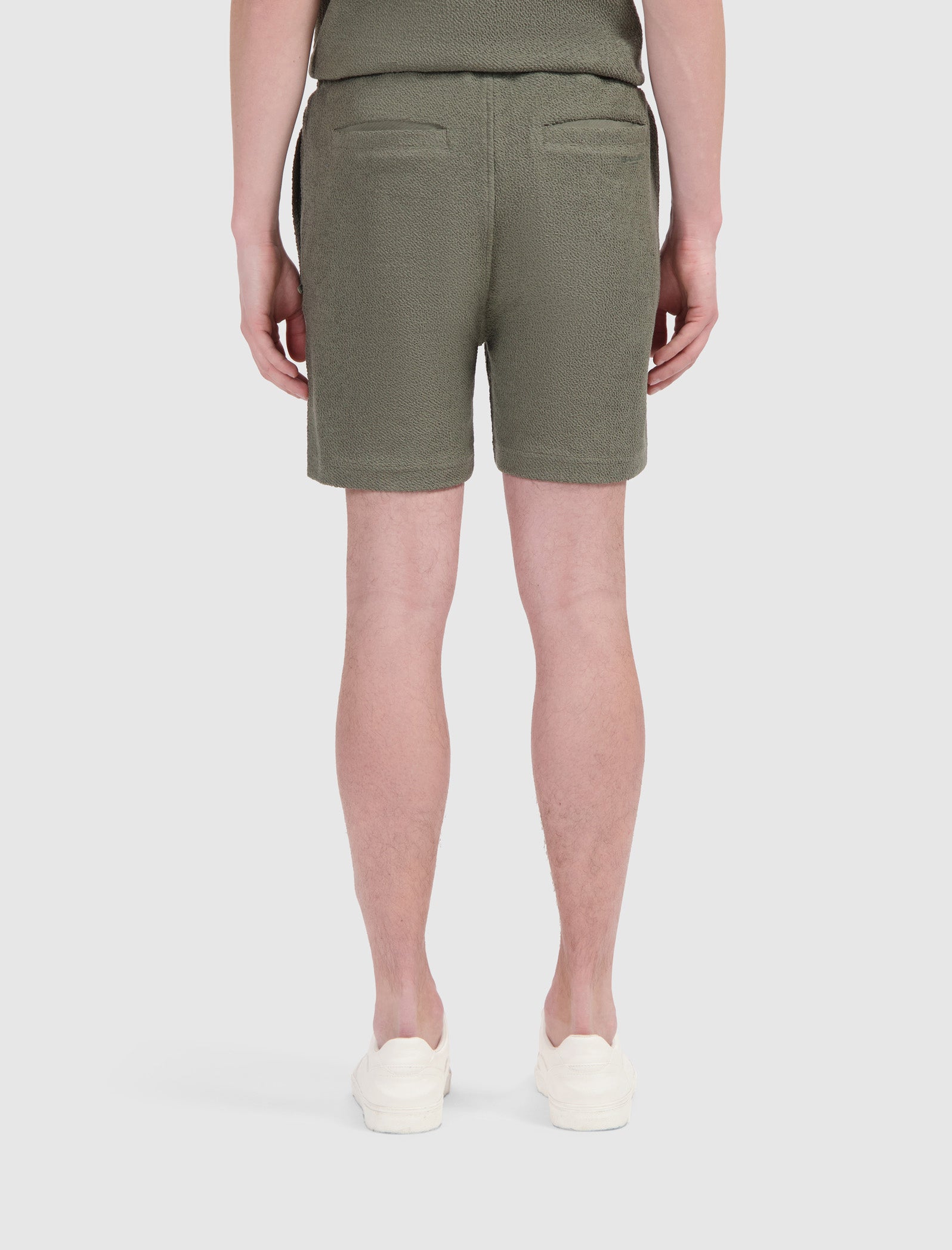 Bouclé Shorts | Dark Army