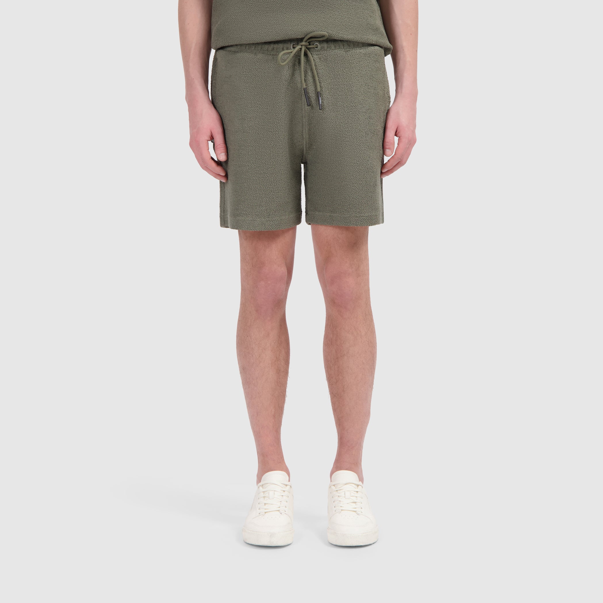 Bouclé Shorts | Dark Army