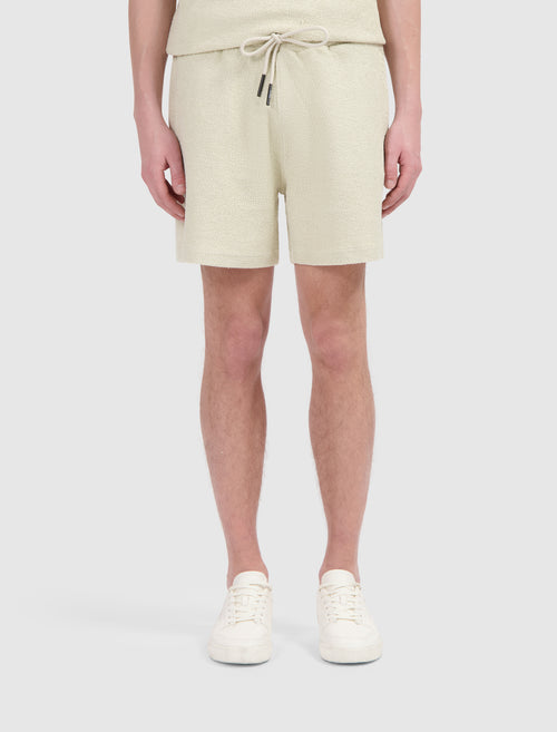 Bouclé Shorts | Sand