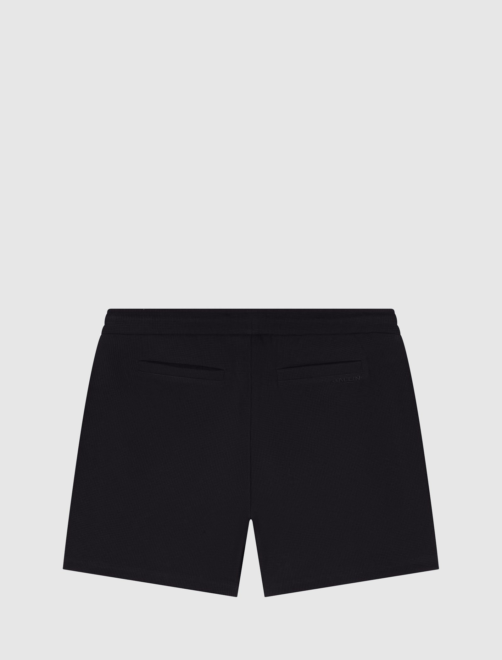 Waffle Shorts | Black
