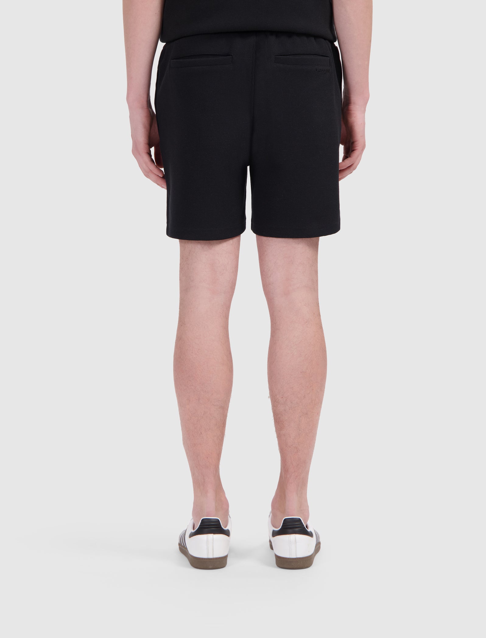 Waffle Shorts | Black