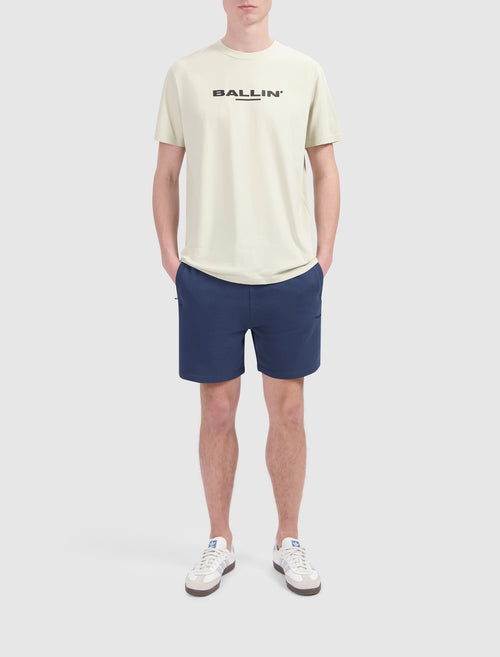 Embroidery Logo Sweatshorts | Navy