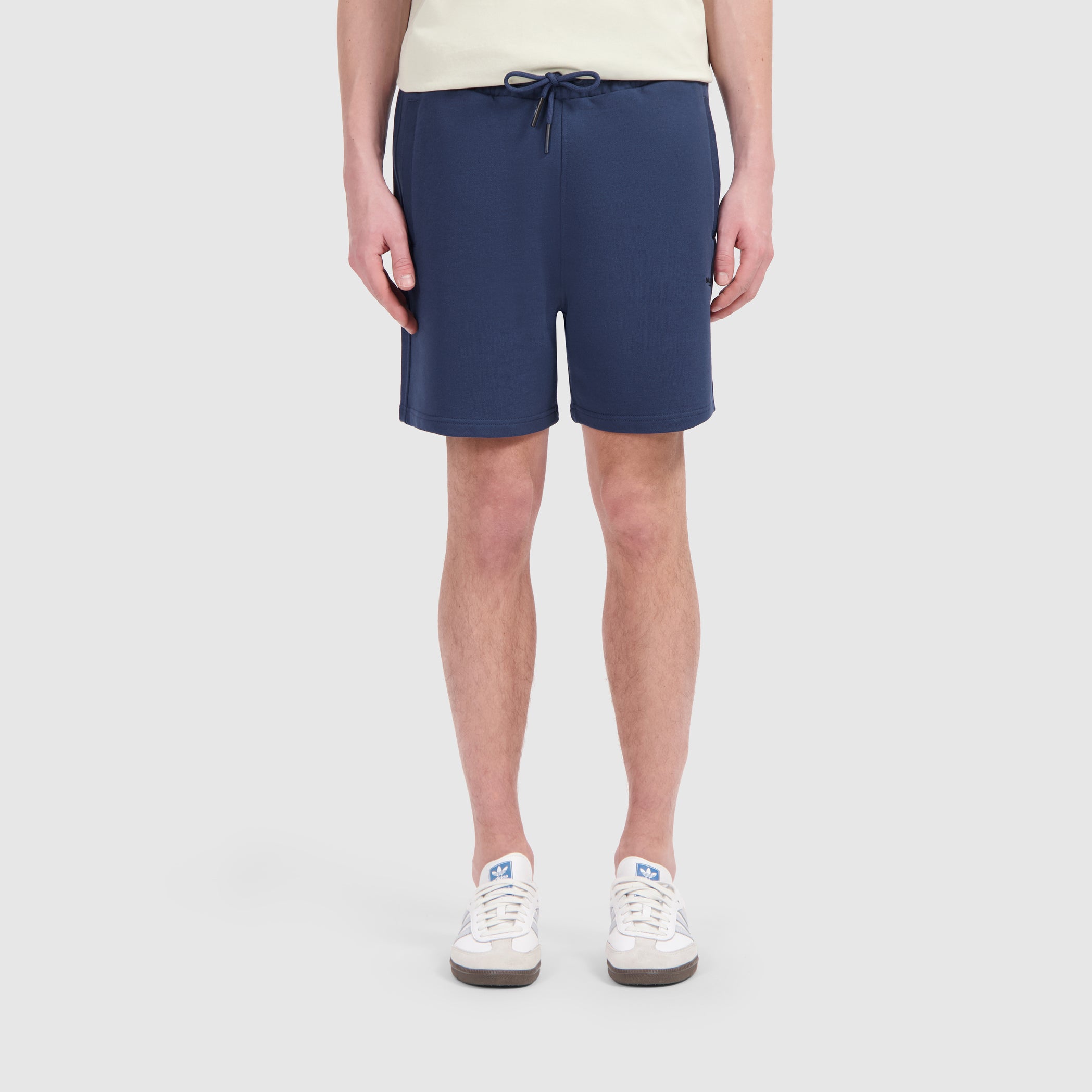 Embroidery Logo Sweatshorts | Navy