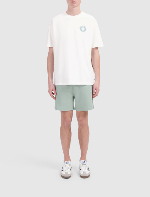 Embroidery Logo Sweatshorts | Green