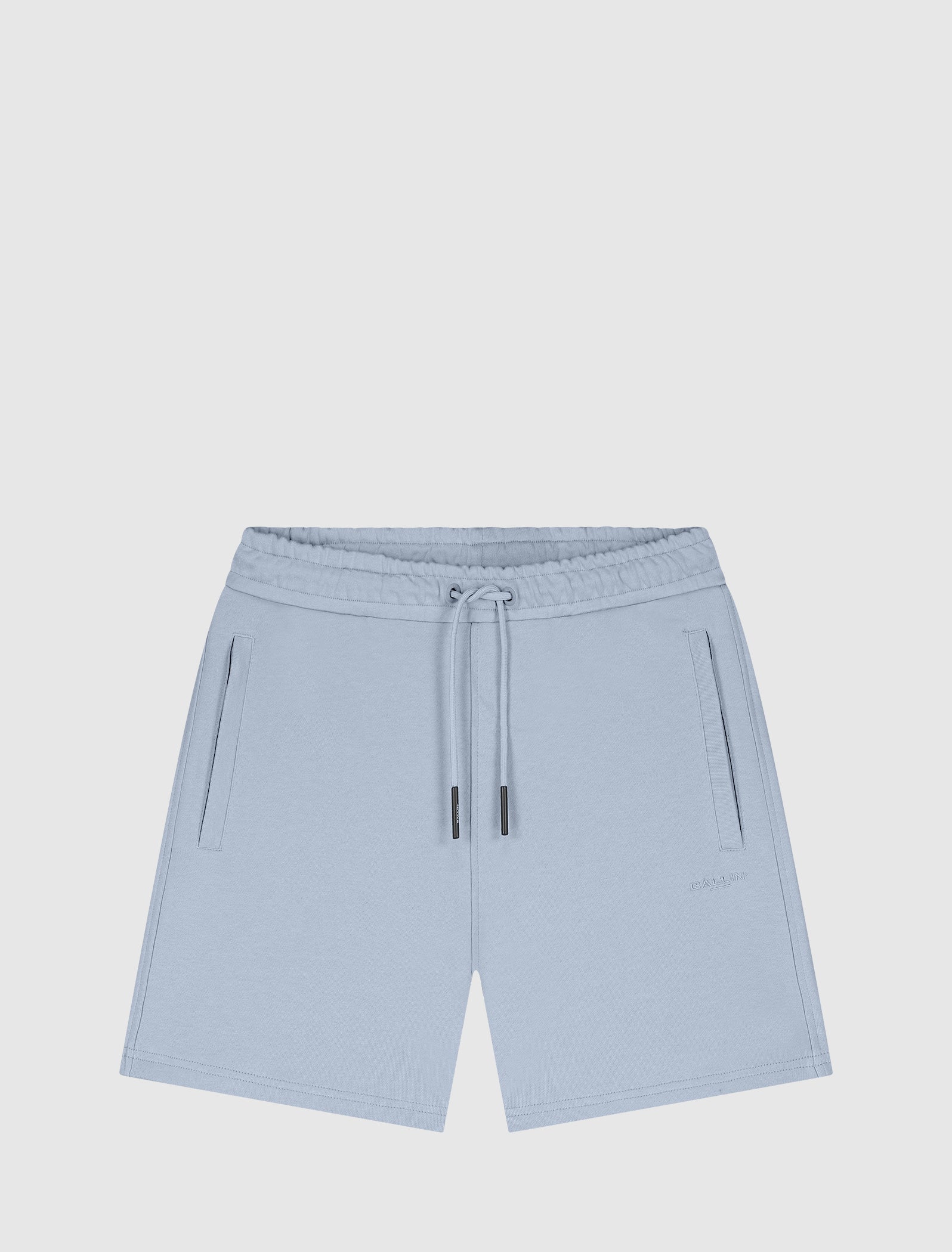 Embroidery Logo Sweatshorts | Blue Grey