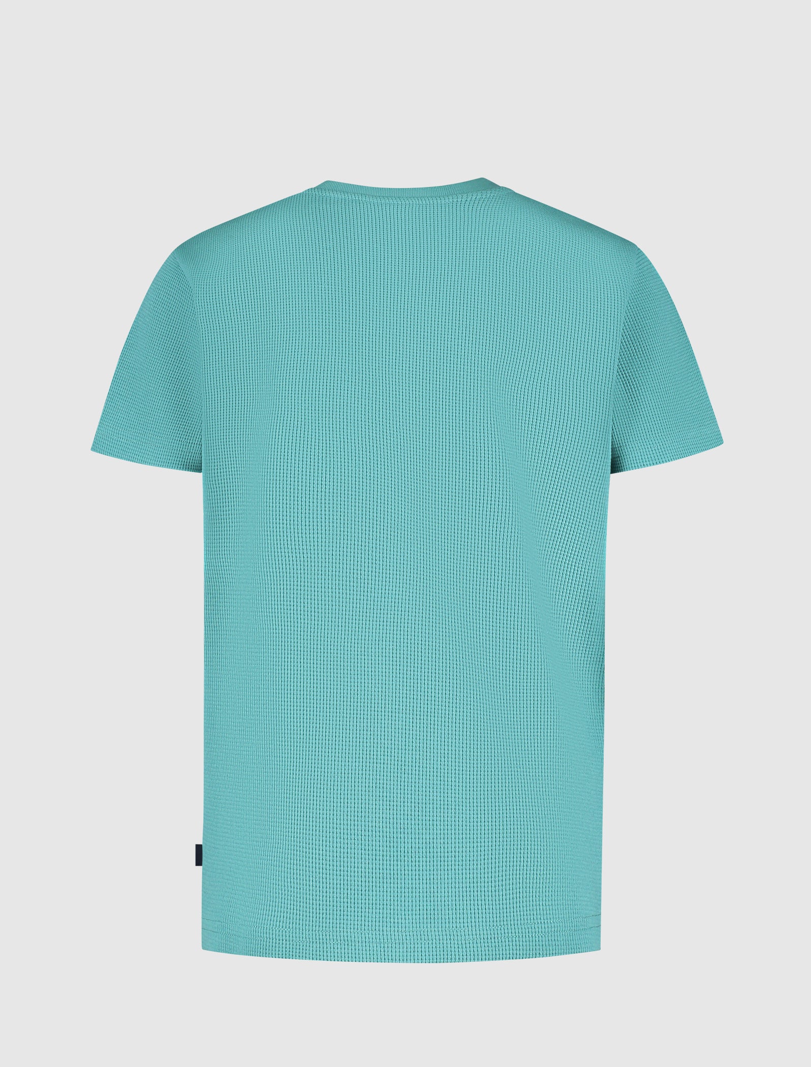 Junior Waffle Embroidery T-shirt | Emerald