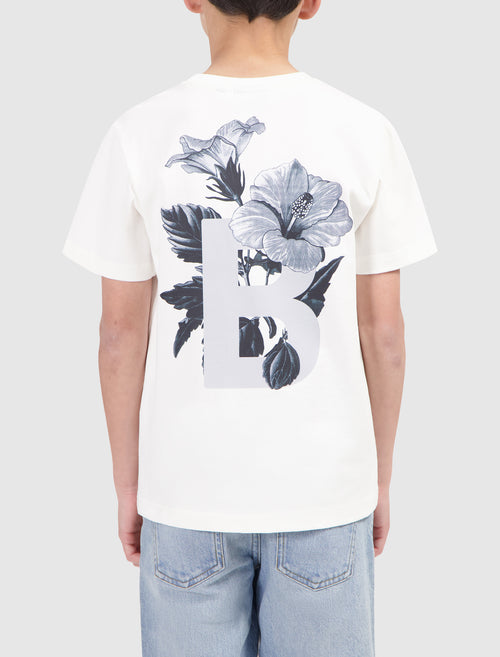 Junior Box Logo Initial T-shirt | Off White
