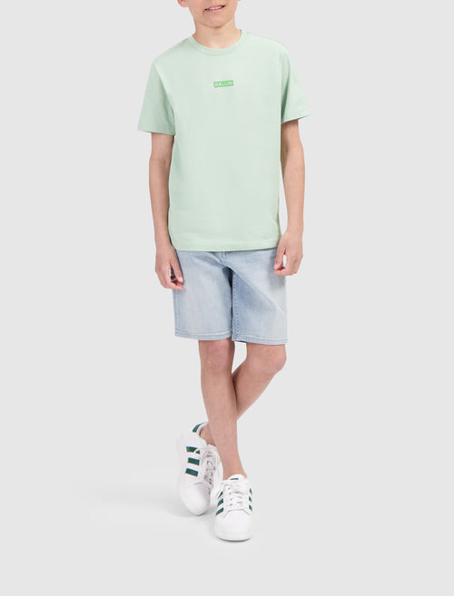 Junior Botanic Box Logo T-shirt | Light Green