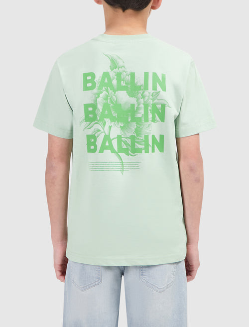 Junior Botanic Box Logo T-shirt | Light Green