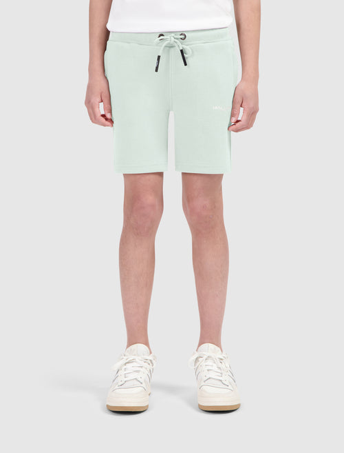 Junior Waffle Shorts | Light Green