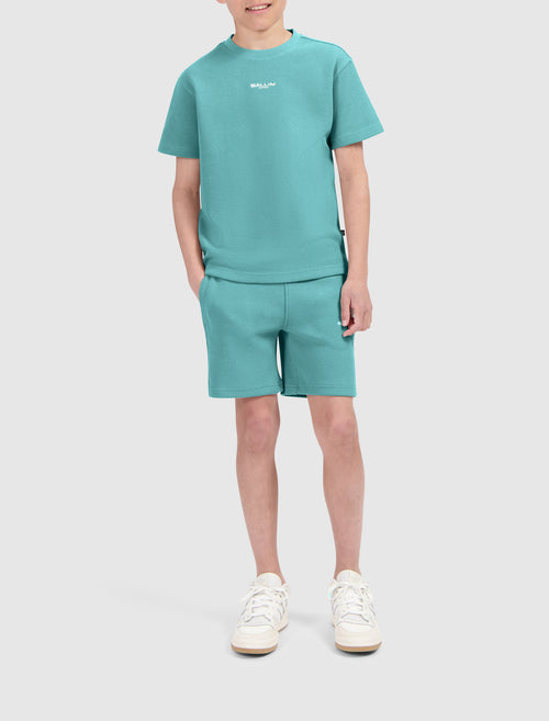 Junior Waffle Shorts | Emerald