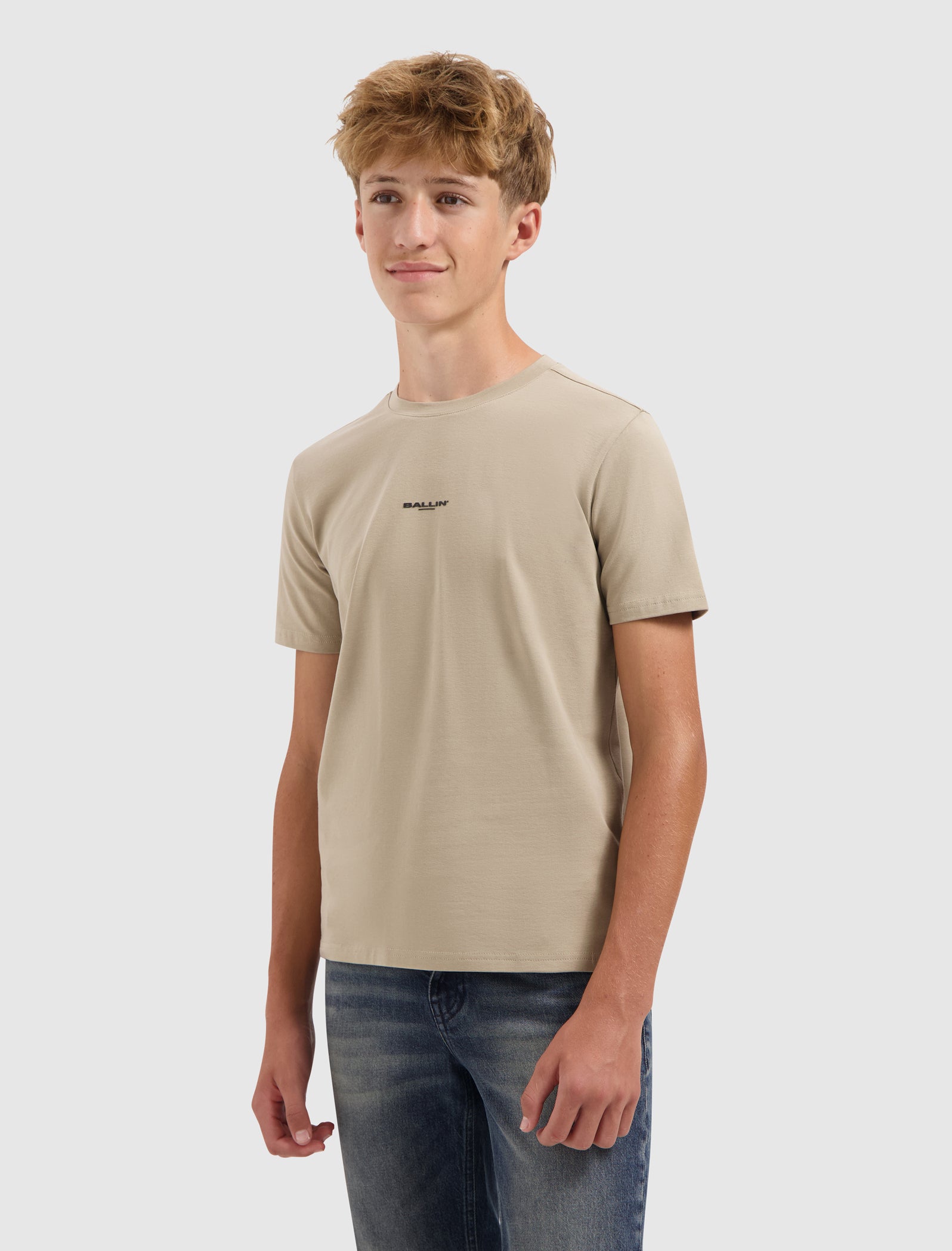Junior Urban Jungle T-shirt | Taupe