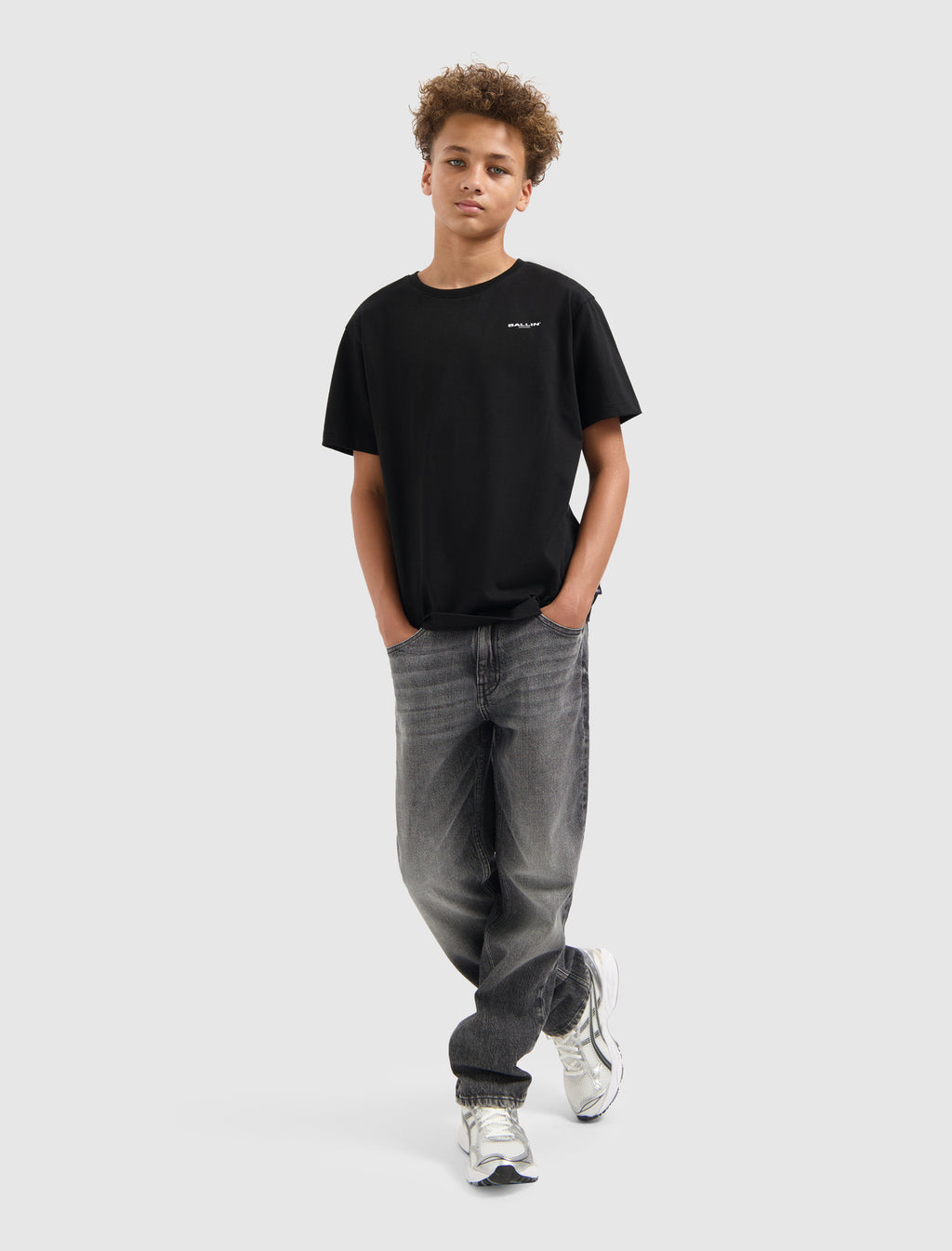 Junior Urban Wild Explosion T-shirt | Black