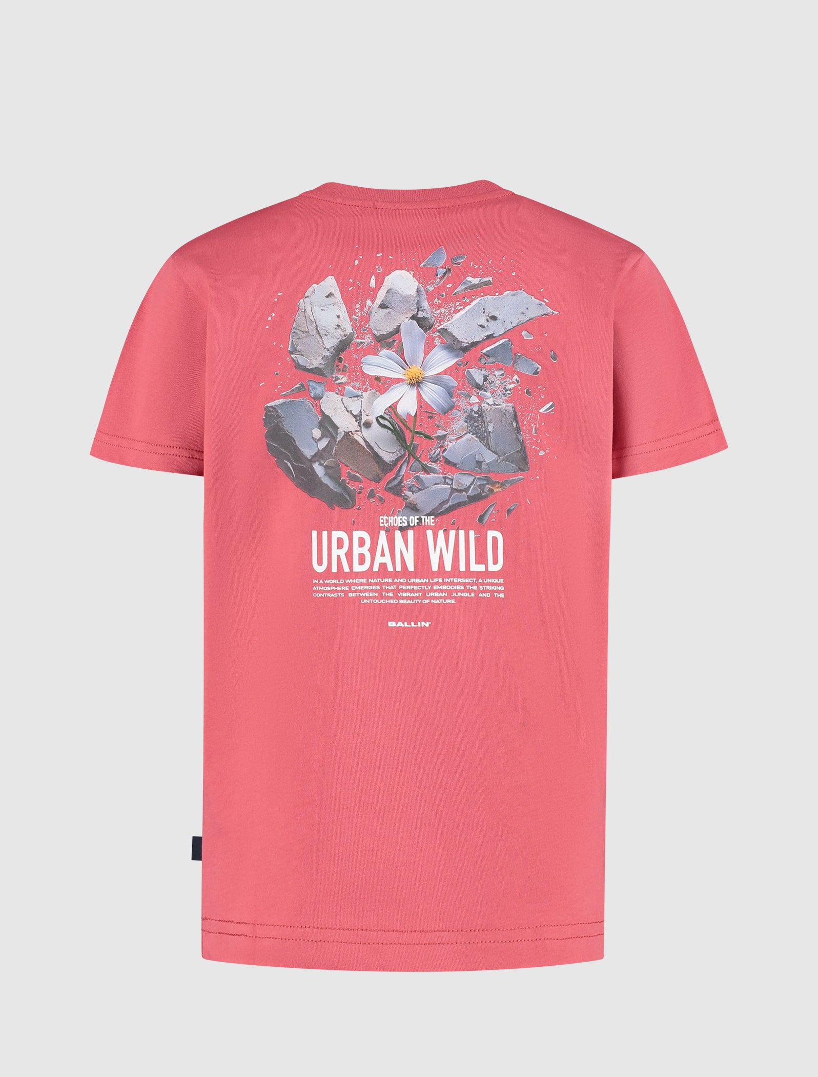 Junior Urban Wild Explosion T-shirt | Grapefruit