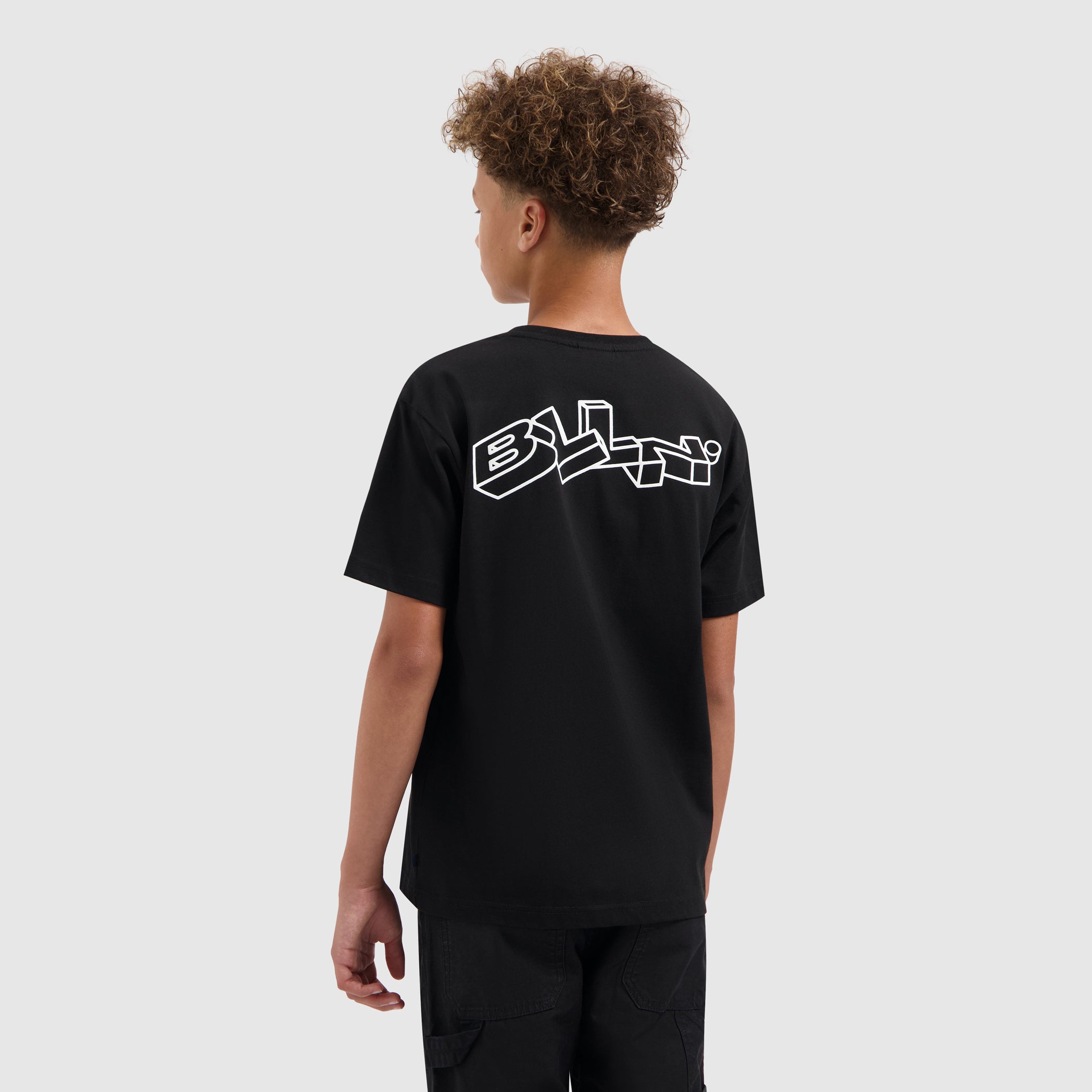 Junior BLLN Outline T-shirt | Black
