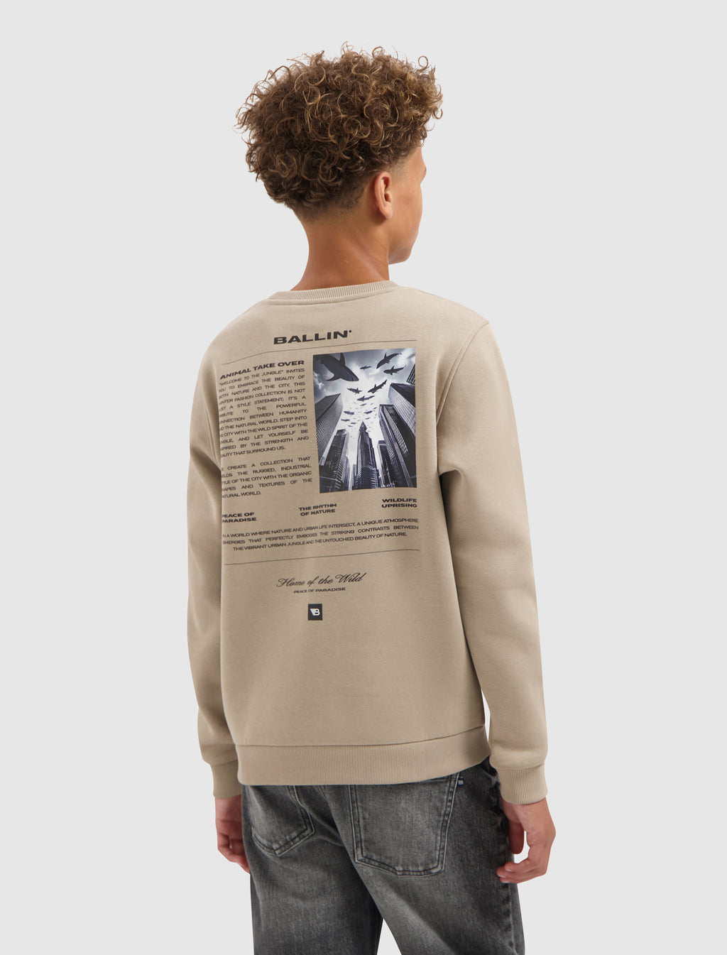 Junior Take Over Sweater | Taupe