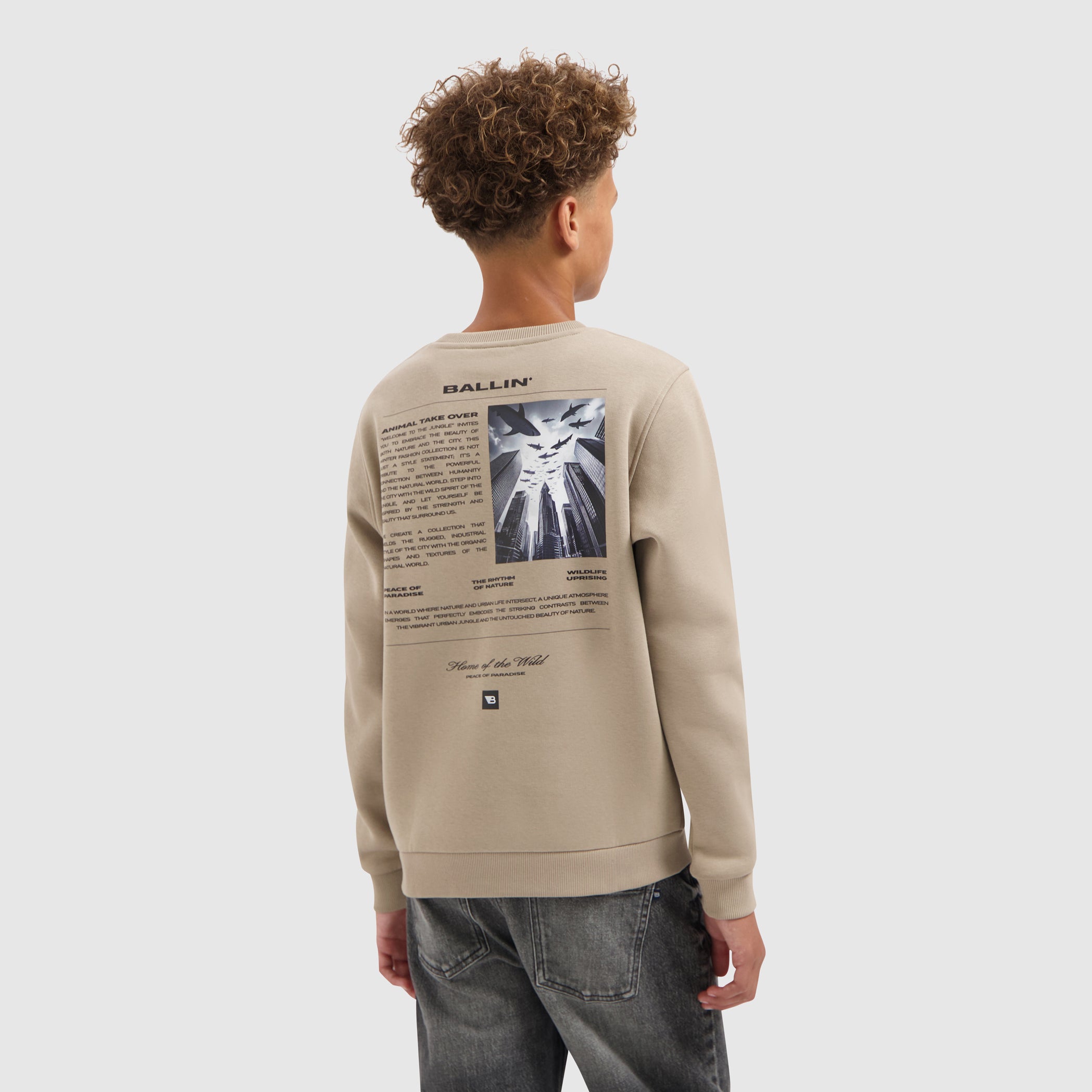Junior Take Over Sweater | Taupe