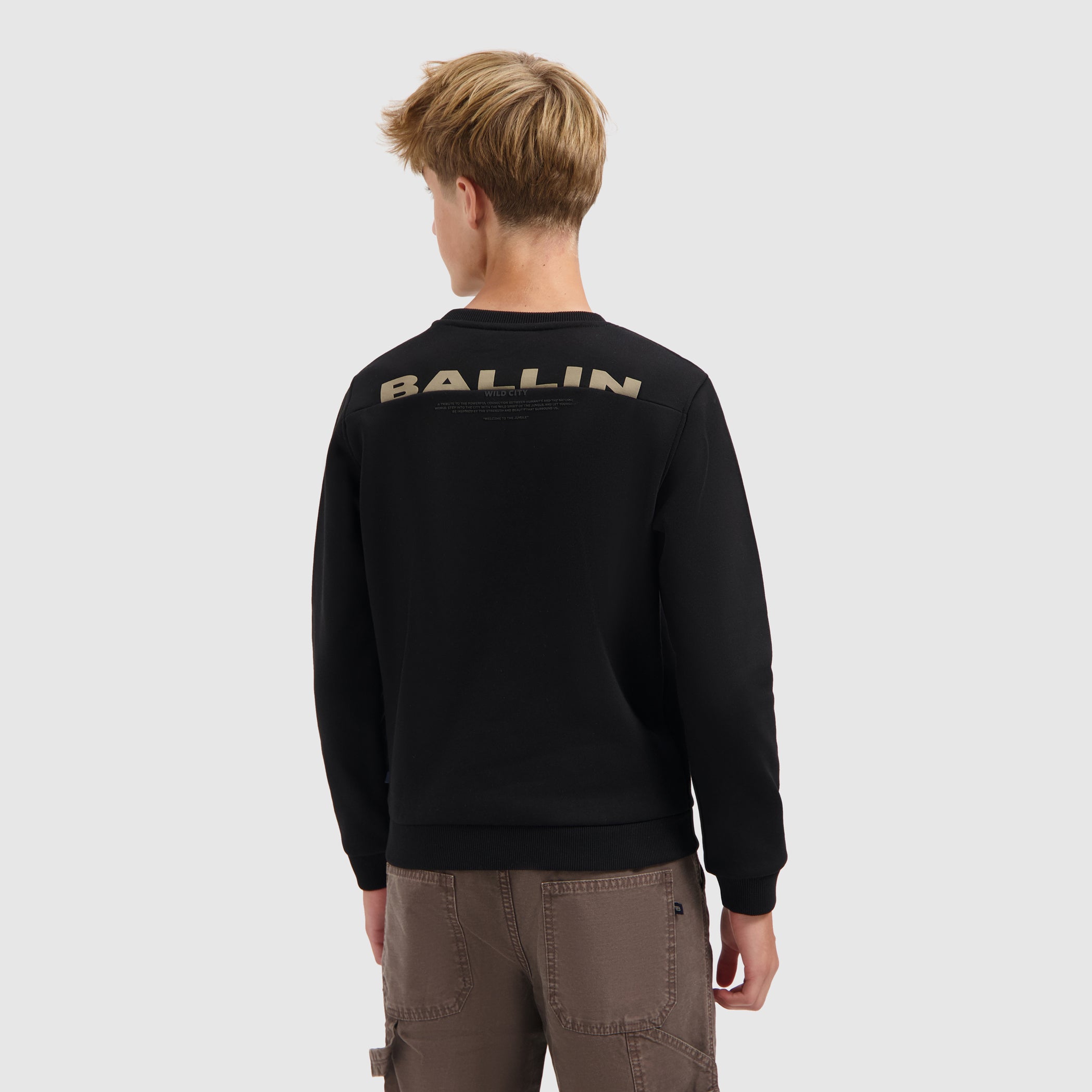 Junior Wild City Sweater | Black