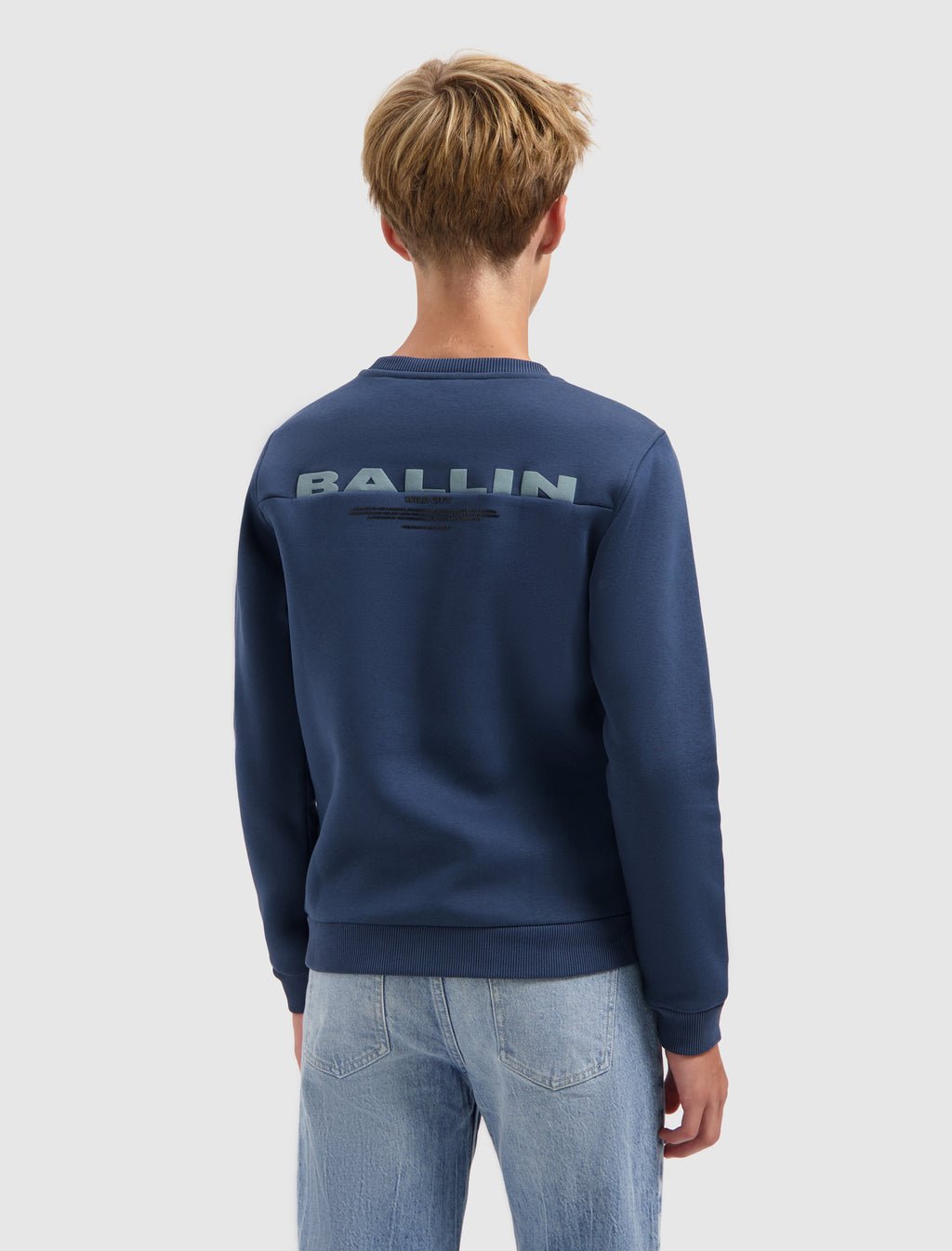 Junior Wild City Sweater | Navy