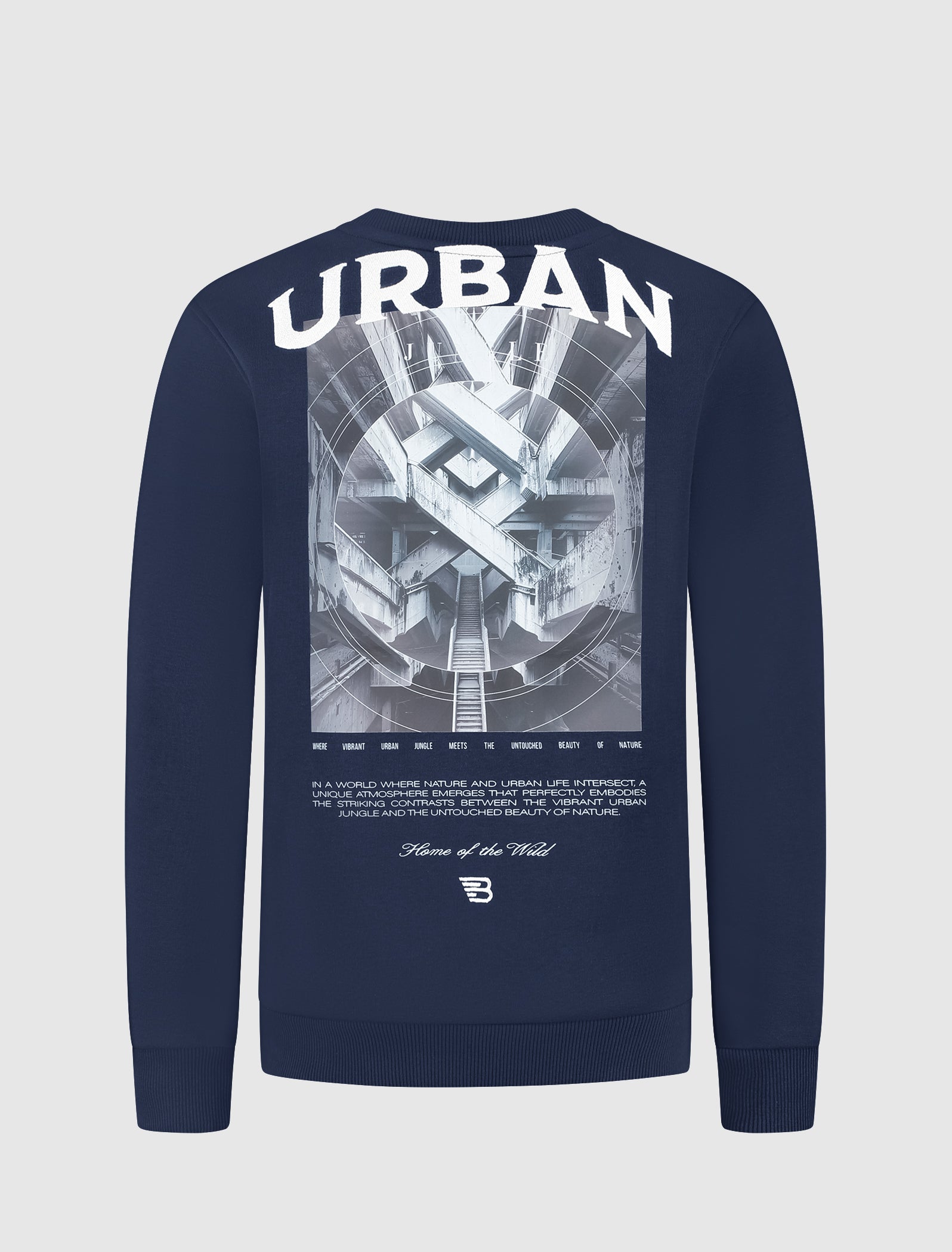 Junior Urban Jungle Sweater | Navy