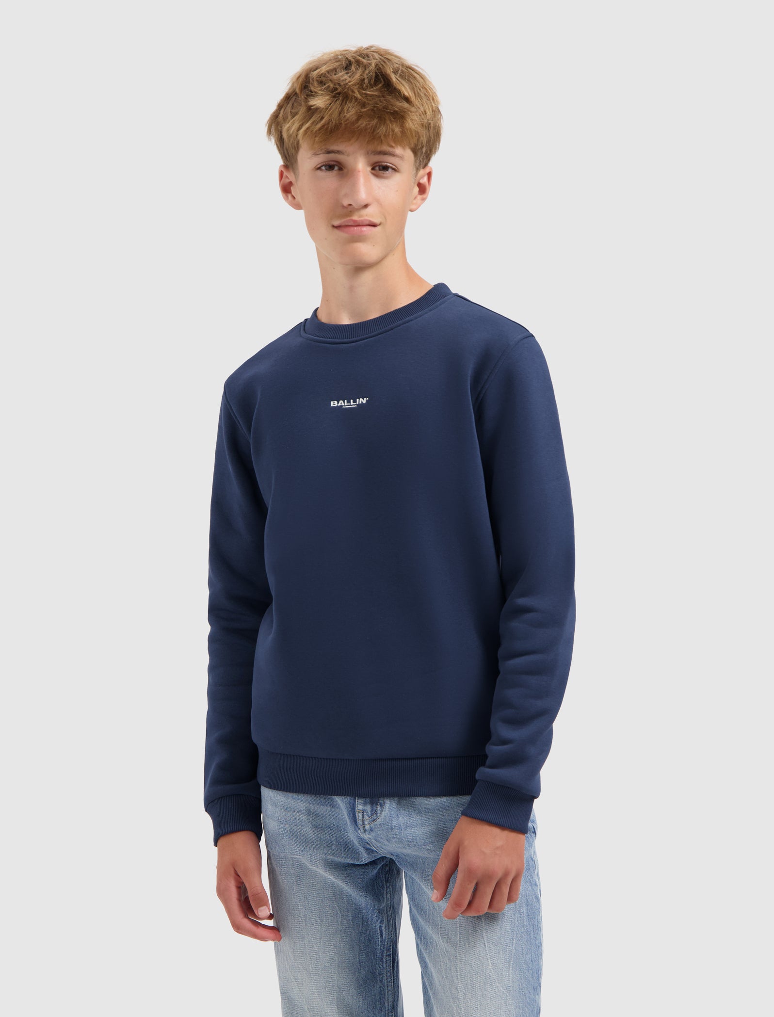 Junior Urban Jungle Sweater | Navy