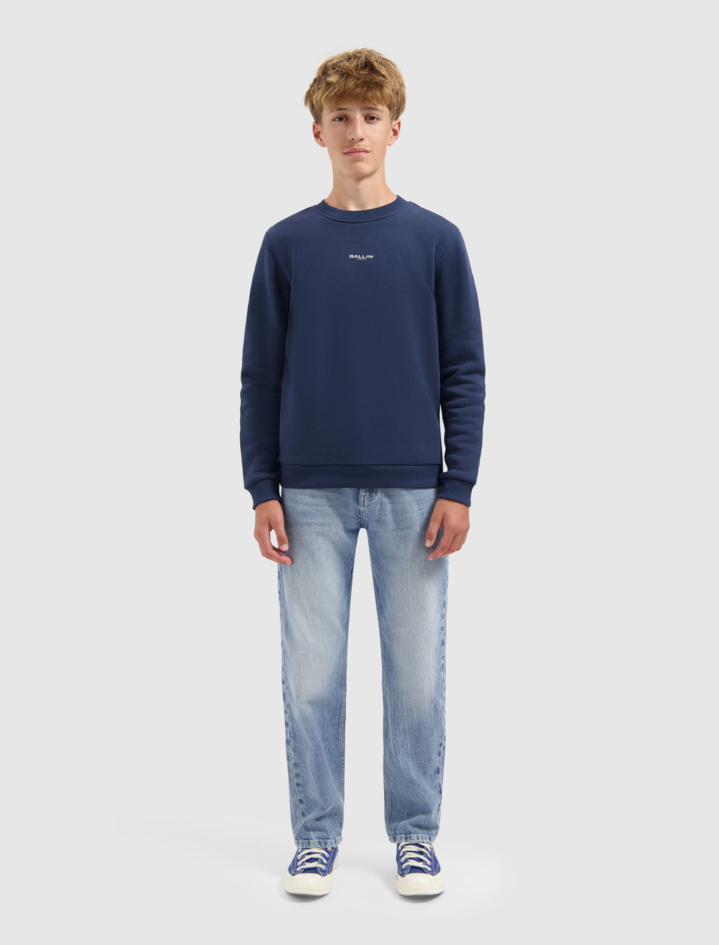 Junior Urban Jungle Sweater | Navy