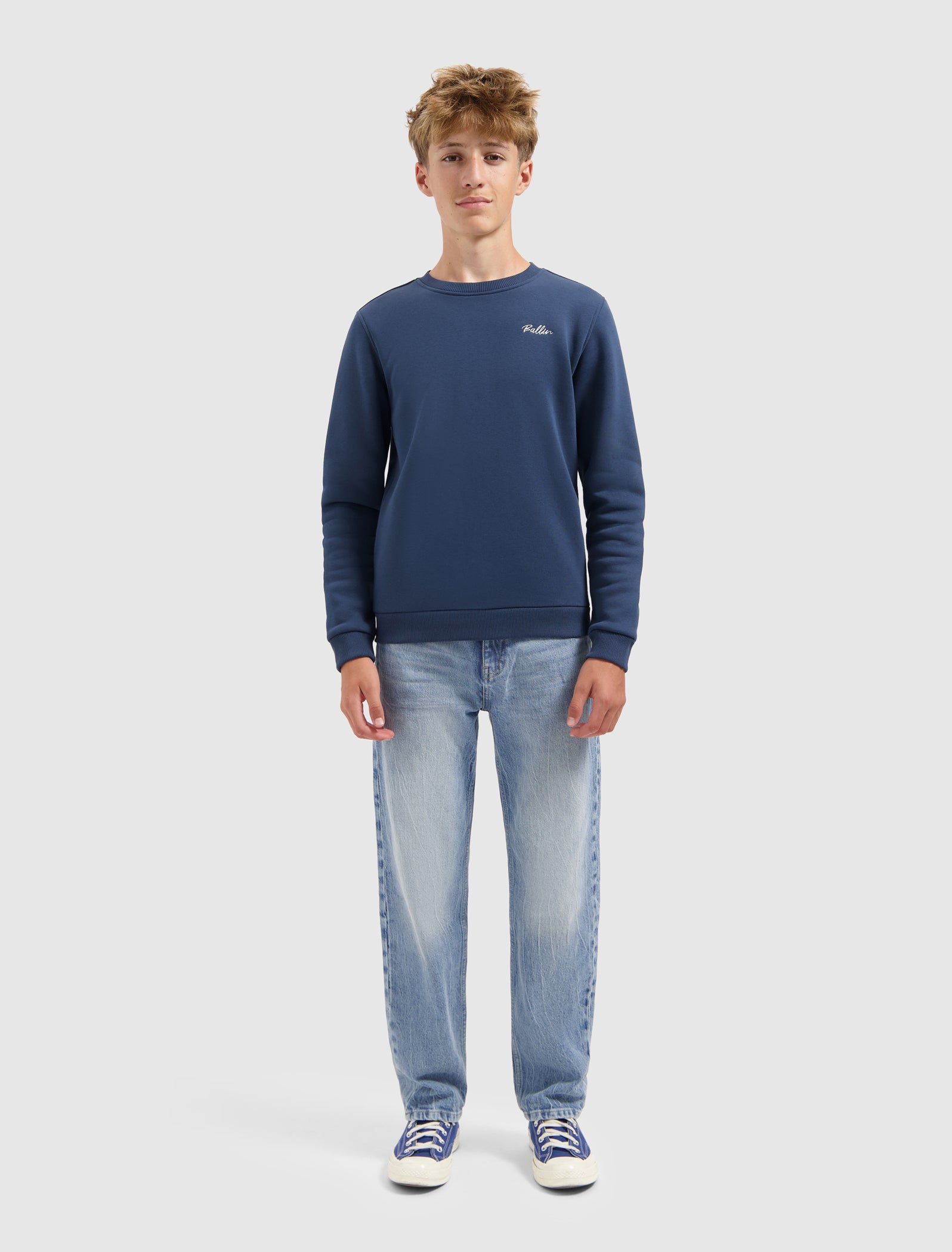 Junior Echoes Sweater | Navy