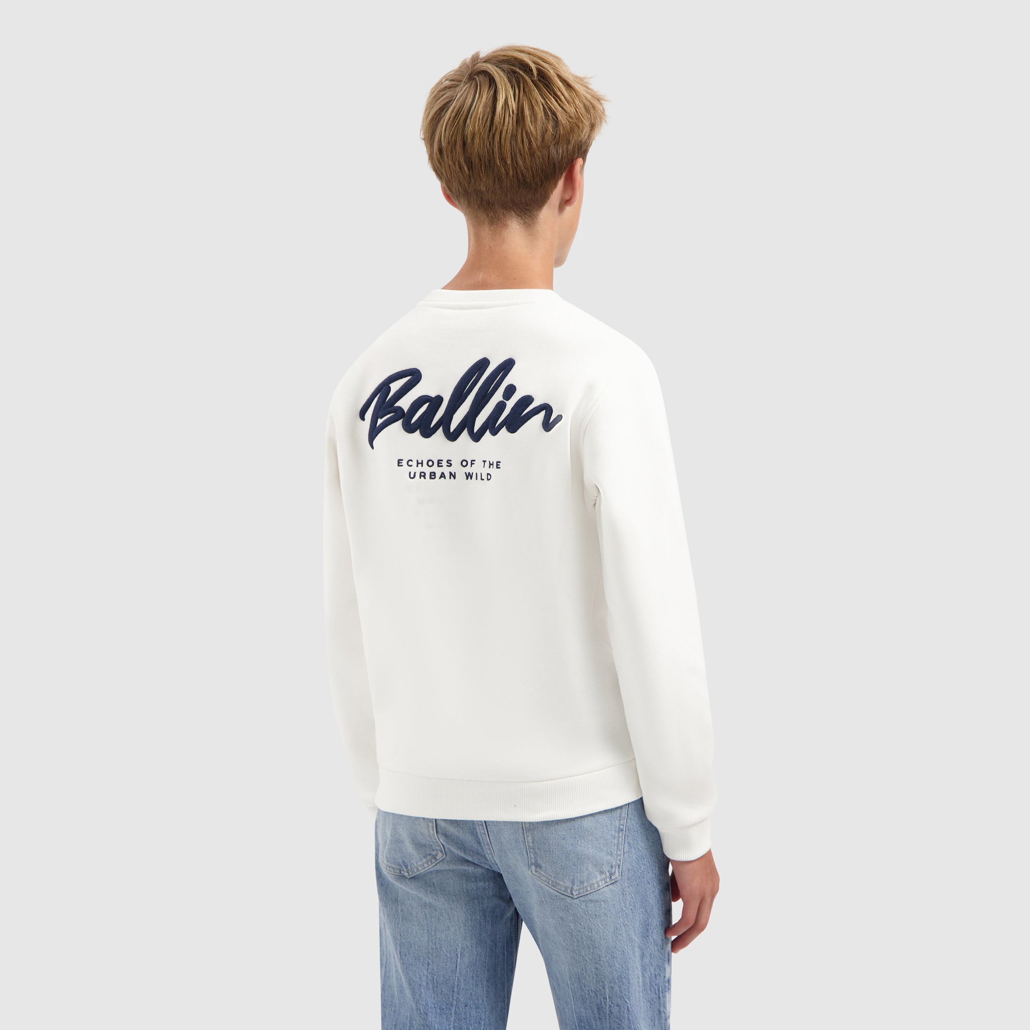 Junior Echoes Sweater | Off White