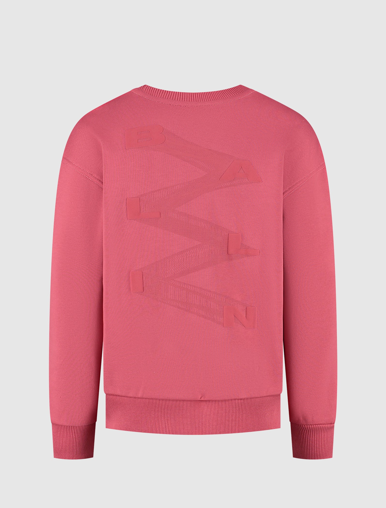 Junior Zig Zag Logo Sweater | Grapefruit