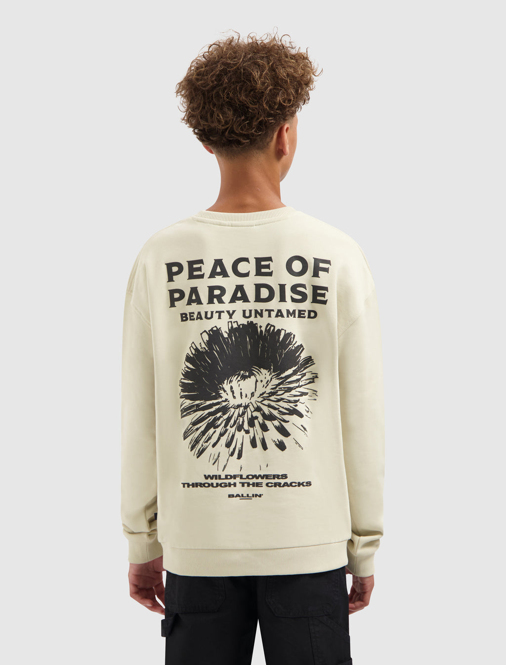 Junior Peace of Paradise Sweater | Sand
