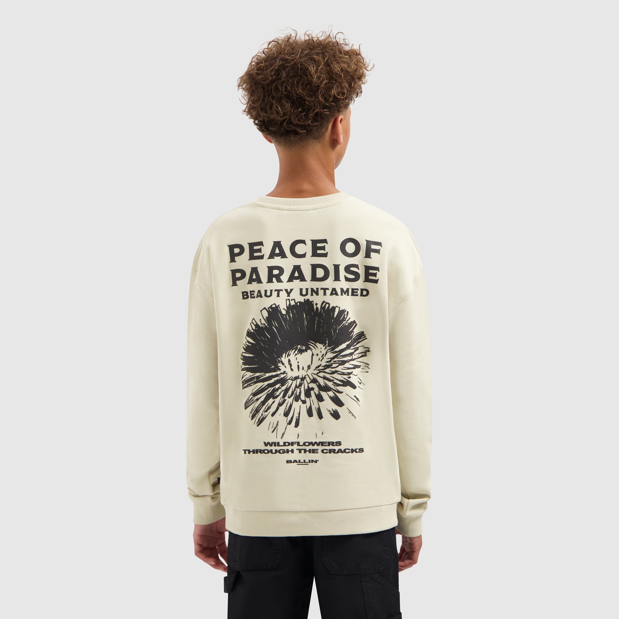 Junior Peace of Paradise Sweater | Sand