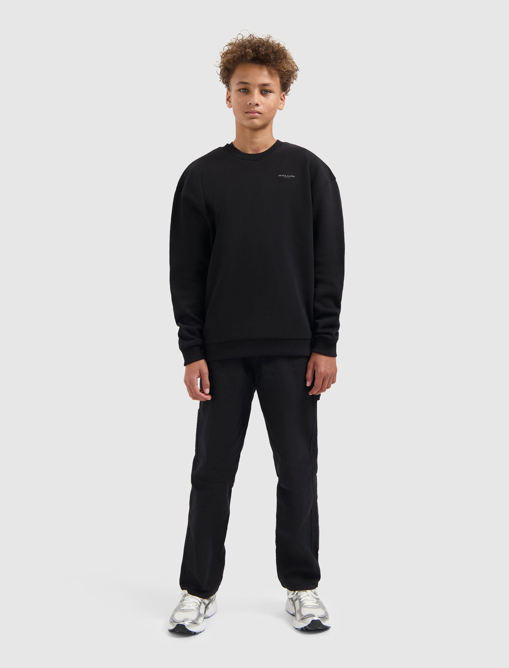 Junior Echoes Of Nature Sweater | Black