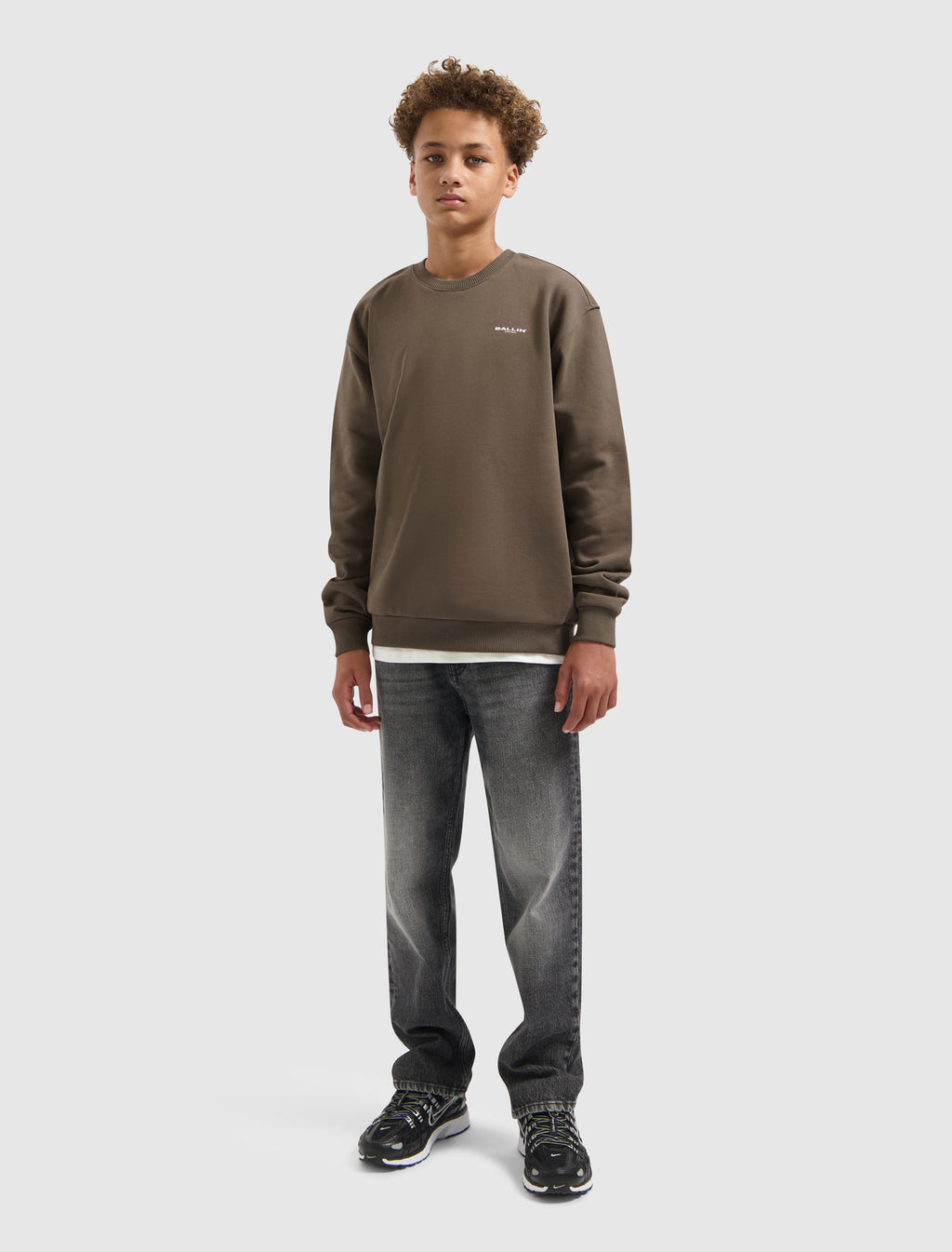 Junior Echoes Of Nature Sweater | Brown