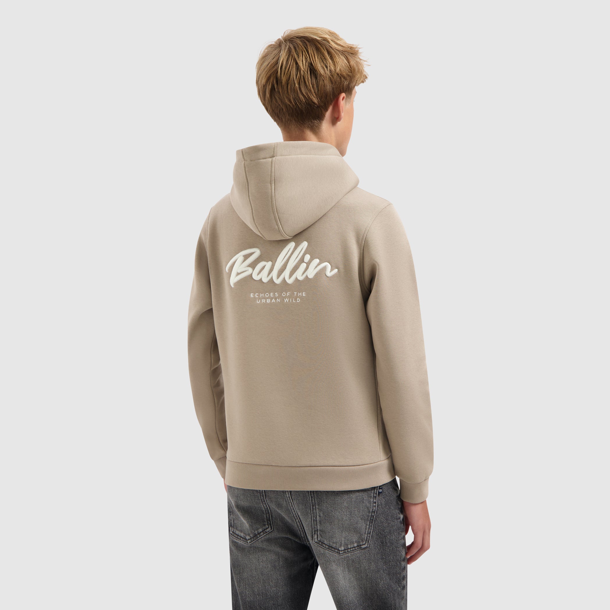 Junior Echoes Hoodie | Taupe