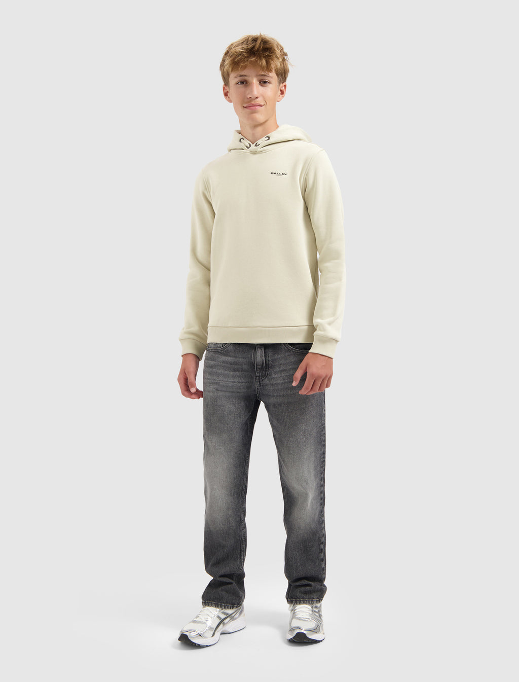 Junior Urban Jungle Hoodie | Sand