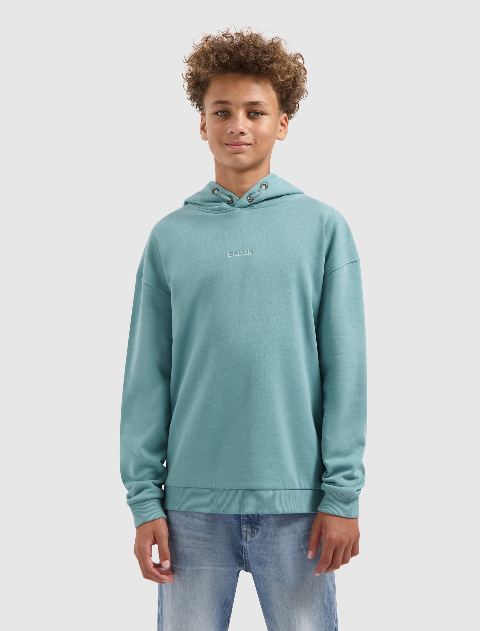 Junior Switch Sides Logo Hoodie | Green